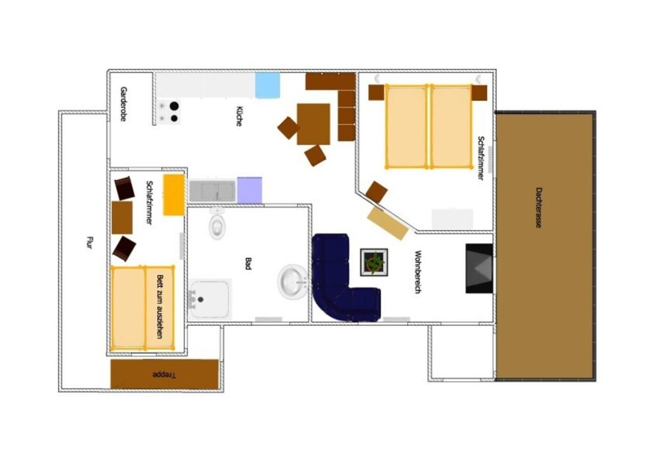 Ferienwohnung-Ihle オルバーンハウ エクステリア 写真